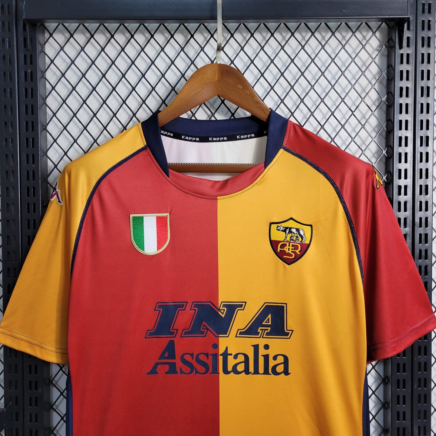 Camisa Roma I 01/02 Retrô (Sob encomenda)