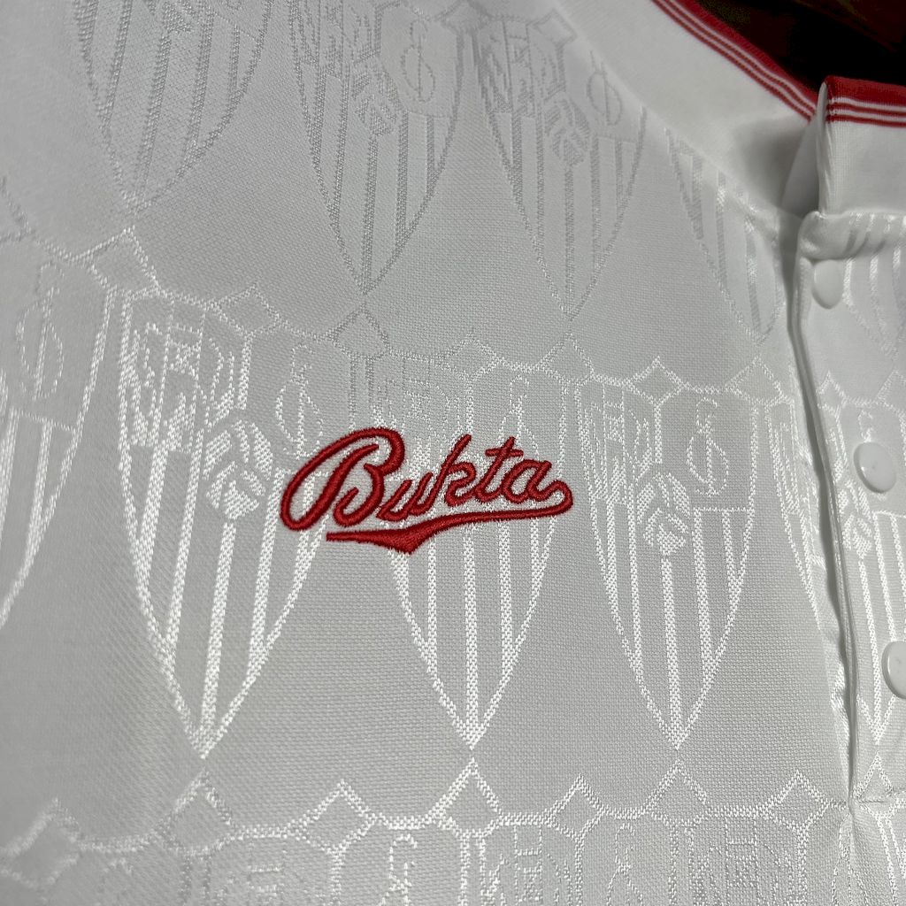 Camisa Sevilla I 91/92 Retrô (Sob encomenda)