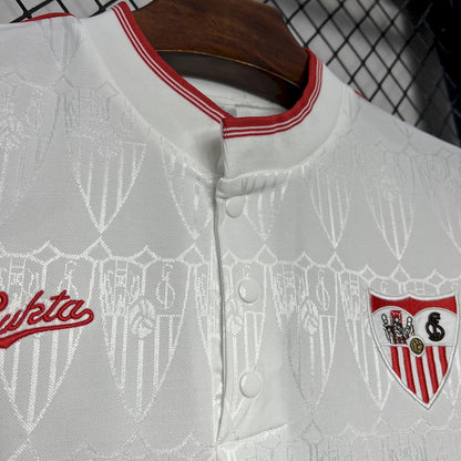 Camisa Sevilla I 91/92 Retrô (Sob encomenda)