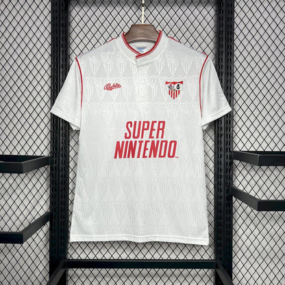 Camisa Sevilla I 91/92 Retrô (Sob encomenda)