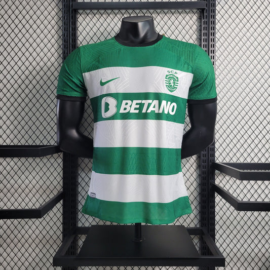 Camisa Sporting I 23/24 Jogador (Sob encomenda)