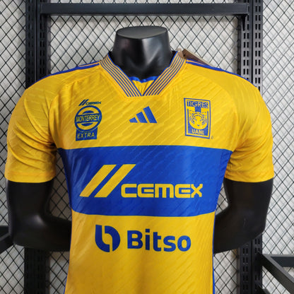 Camisa Tigres I 23/24 Jogador (Sob encomenda)