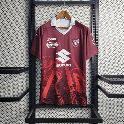 Camisa Torino '10 anos de Suzuki' 23/24 Torcedor (Sob encomenda)