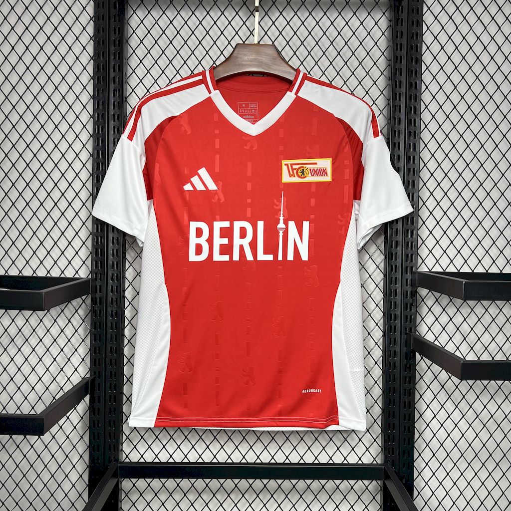 Camisa Union Berlin I 24/25 Torcedor (Sob encomenda)