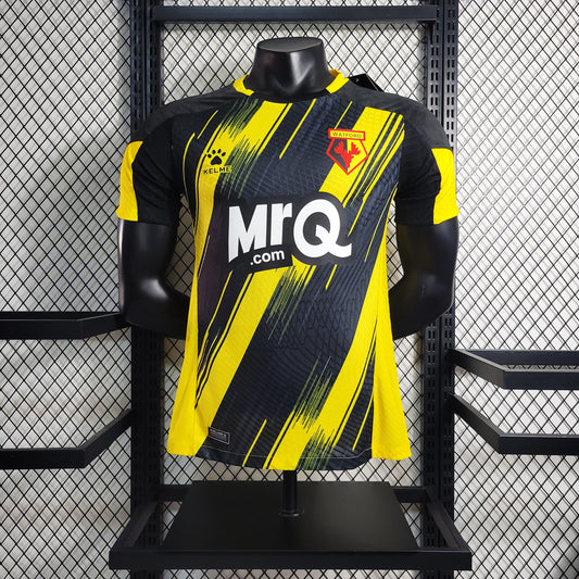 Camisa Watford I 23/24 Jogador (Sob encomenda)