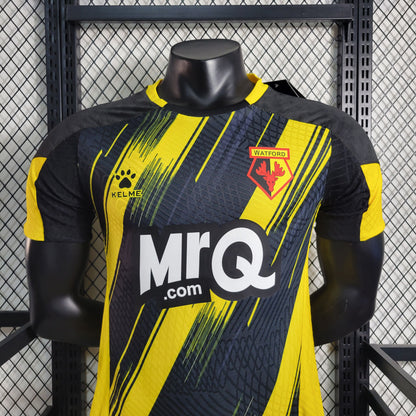 Camisa Watford I 23/24 Jogador (Sob encomenda)