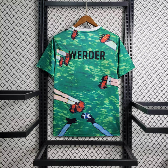 Camisa Werder Bremen Pré-Jogo 23/24 Torcedor (Sob encomenda)