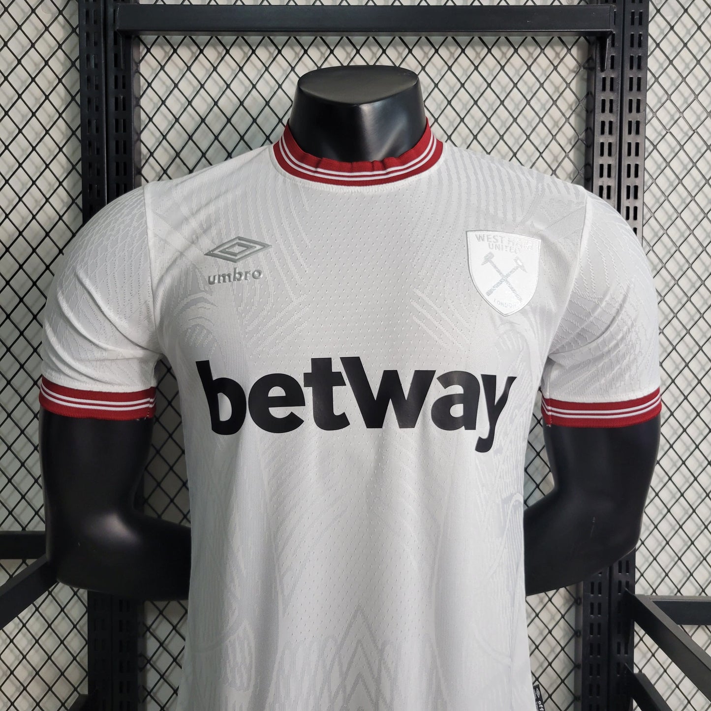 Camisa West Ham II 23/24 Jogador (Sob encomenda)