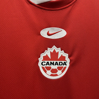 Camisa Canadá I 2024 Torcedor (Sob encomenda)