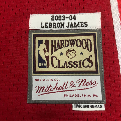 Regata Cleveland Cavaliers NBA 2003 Mitchell And Ness Hardwood Classics Masculina (Sob encomenda)