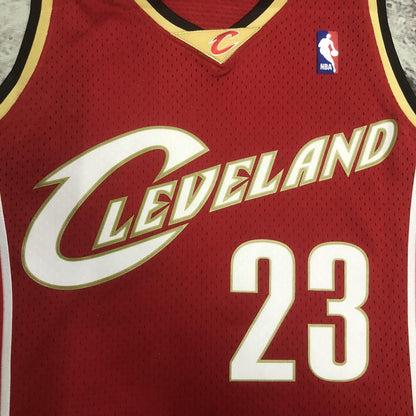 Regata Cleveland Cavaliers NBA 2003 Mitchell And Ness Hardwood Classics Masculina (Sob encomenda)