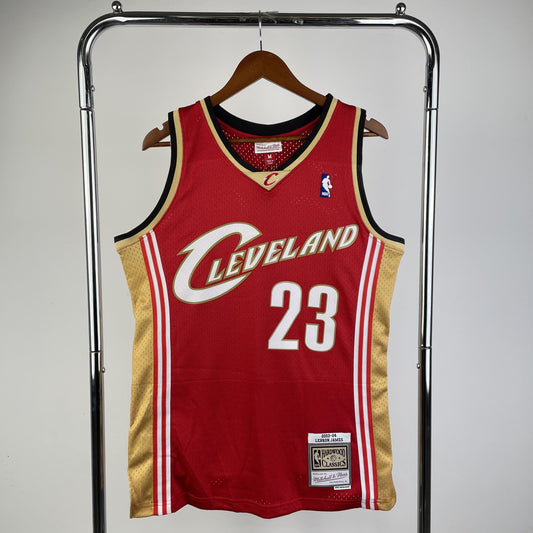 Regata Cleveland Cavaliers NBA 2003 Mitchell And Ness Hardwood Classics Masculina (Sob encomenda)