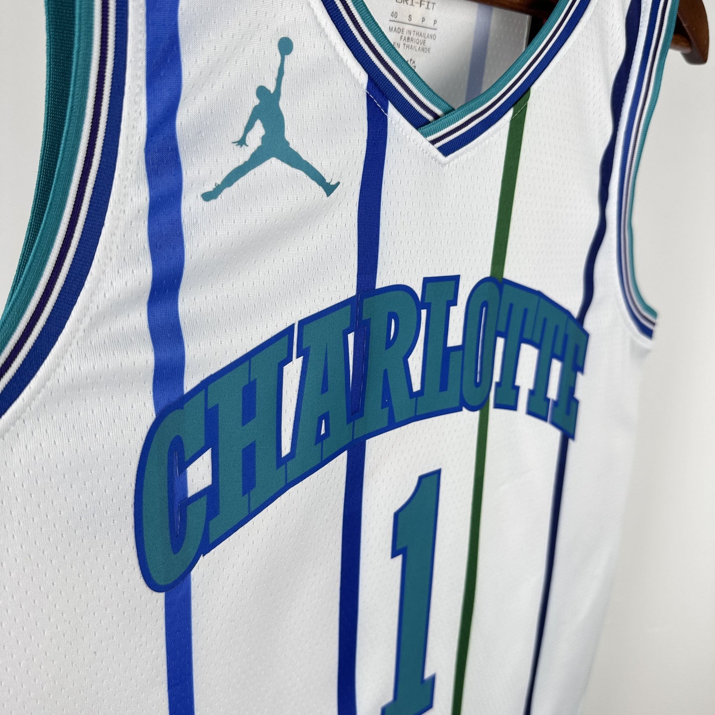 Regata Charlotte Hornets NBA 2018 Classic Edition Swingman Masculina (Sob encomenda)