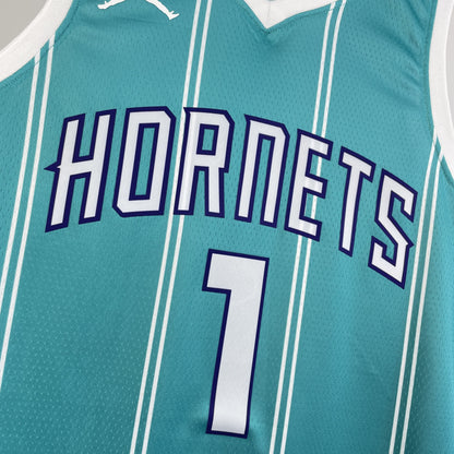 Regata Charlotte Hornets NBA 2023 Icon Edition Swingman Masculina (Sob encomenda)