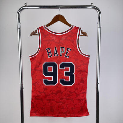 Regata Chicago Bulls NBA 1997 Bape X Mitchell And Ness Hardwood Classics Masculina (Sob encomenda)