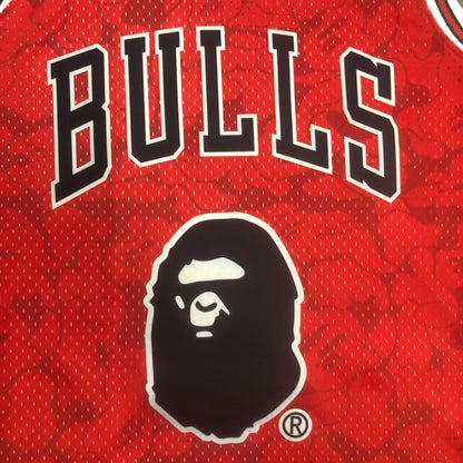 Regata Chicago Bulls NBA 1997 Bape X Mitchell And Ness Hardwood Classics Masculina (Sob encomenda)