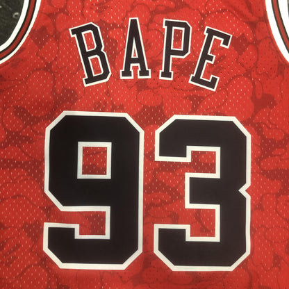 Regata Chicago Bulls NBA 1997 Bape X Mitchell And Ness Hardwood Classics Masculina (Sob encomenda)