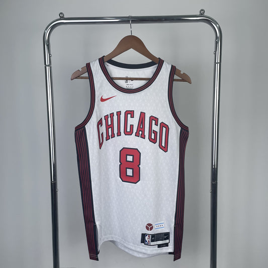 Regata Chicago Bulls NBA 2022 City Edition Swingman Masculina (Sob encomenda)