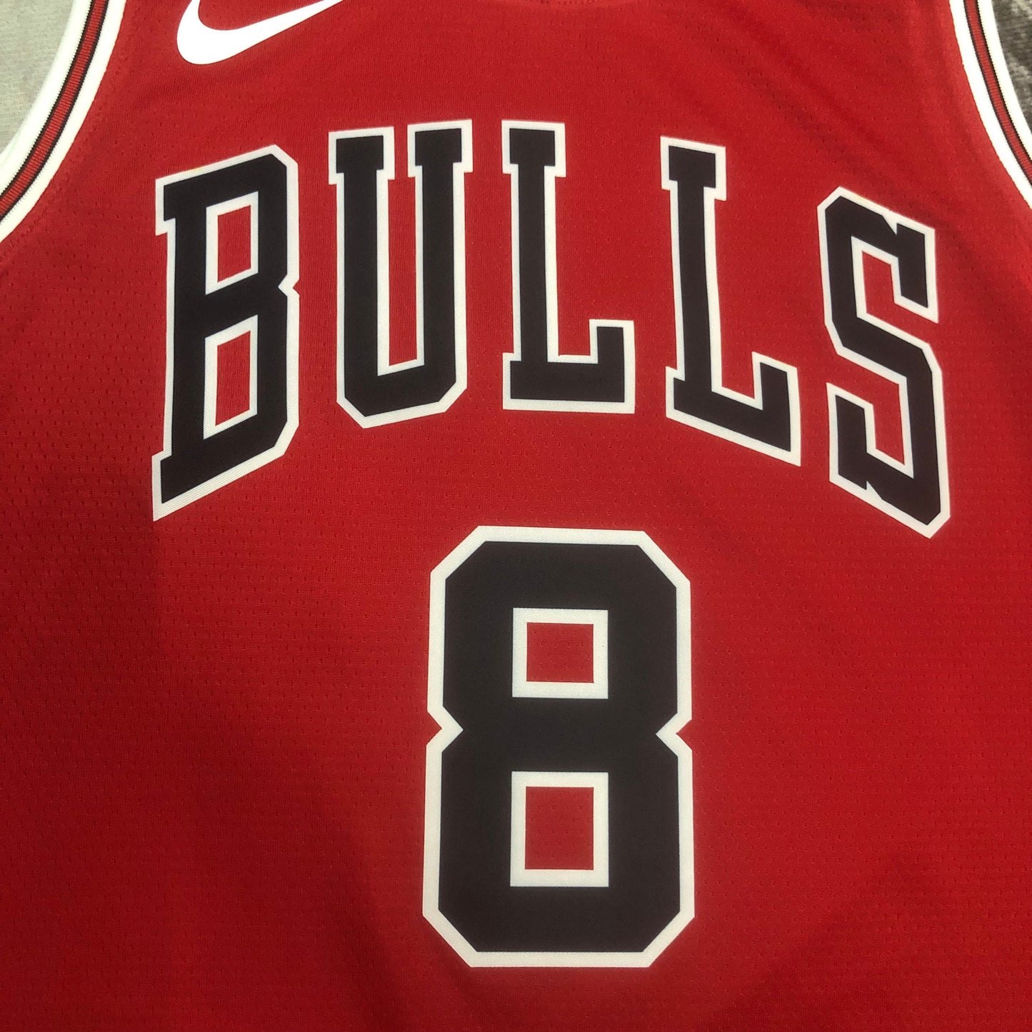 Regata Chicago Bulls NBA 2023 Icon Edition Swingman Masculina (Sob encomenda)