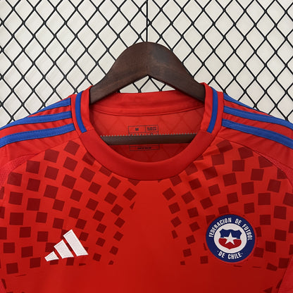 Camisa Chile I 2024 Feminina (Sob encomenda)