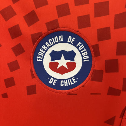 Camisa Chile I 2024 Feminina (Sob encomenda)