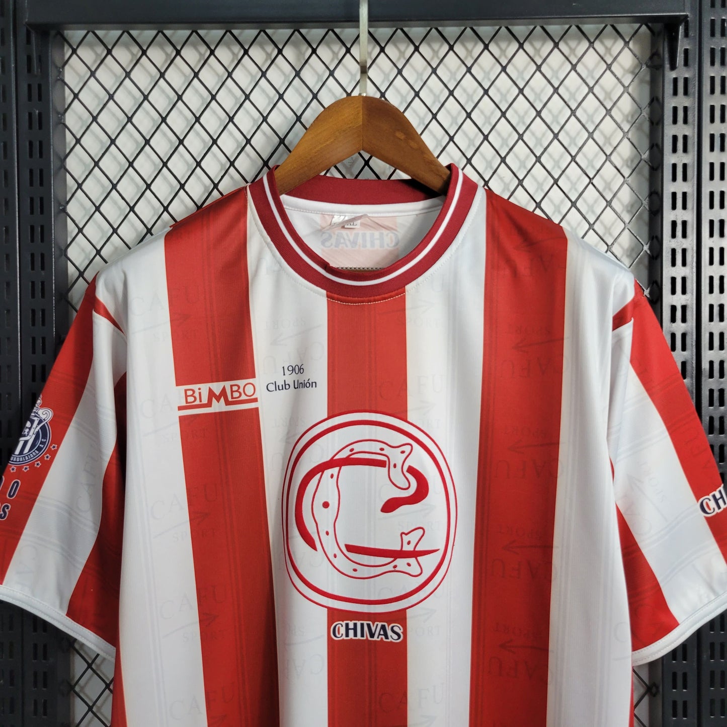 Camisa Chivas Guadalajara 'Centenário' 06/06 Retrô (Sob encomenda)