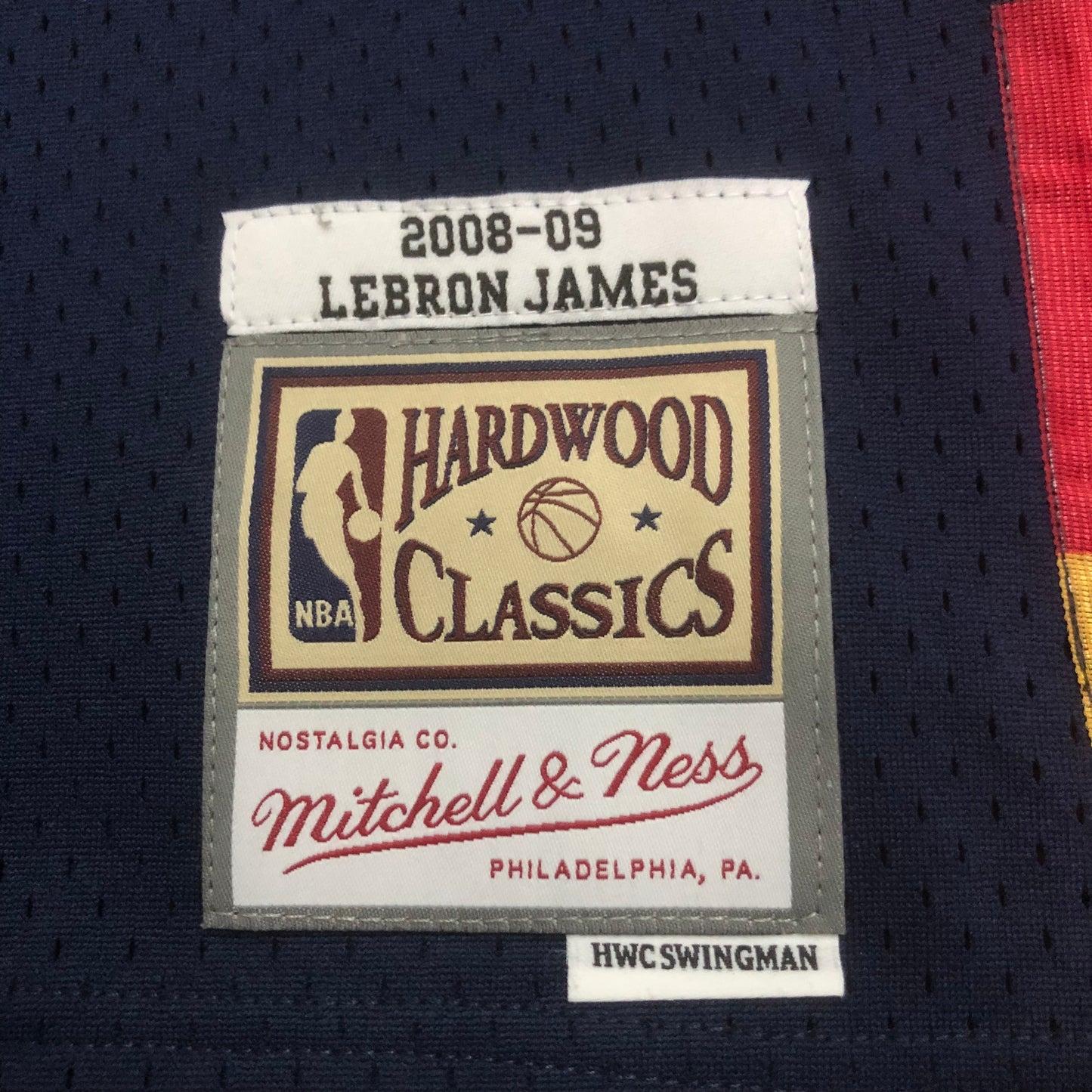 Regata Cleveland Cavaliers NBA 2008 Mitchell And Ness Hardwood Classics Masculina (Sob encomenda)