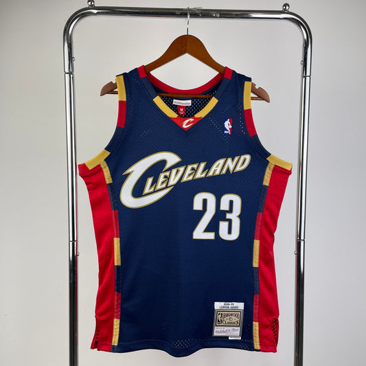 Regata Cleveland Cavaliers NBA 2008 Mitchell And Ness Hardwood Classics Masculina (Sob encomenda)