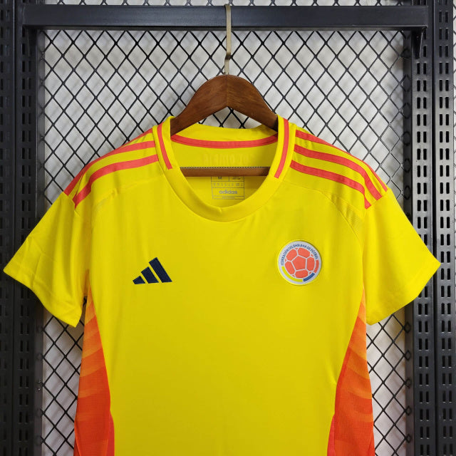 Camisa Colômbia I 2024 Feminina (Sob encomenda)