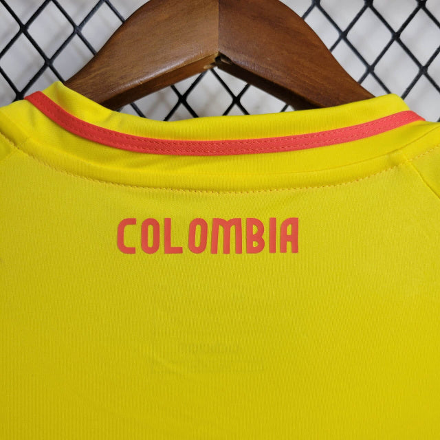 Camisa Colômbia I 2024 Feminina (Sob encomenda)