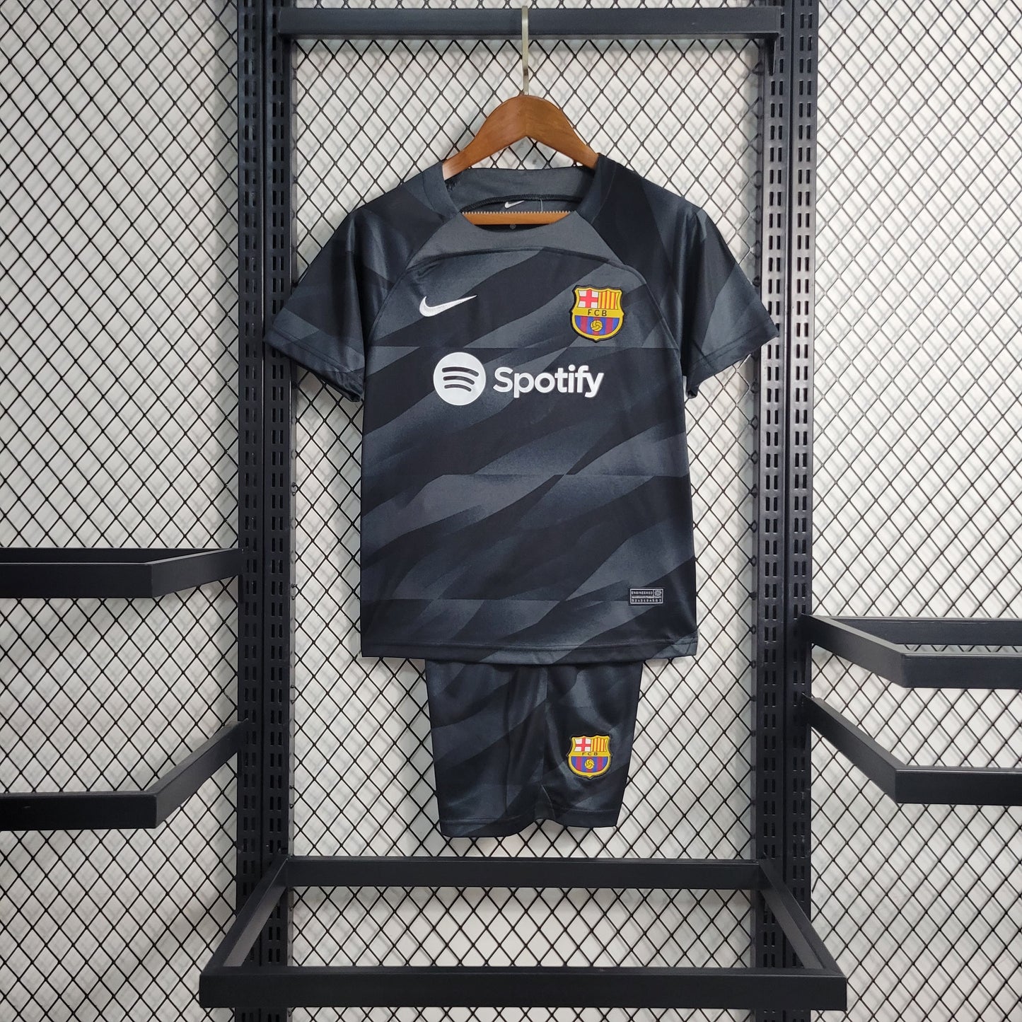 Kit Infantil Barcelona Goleiro 23/24 (Sob encomenda)