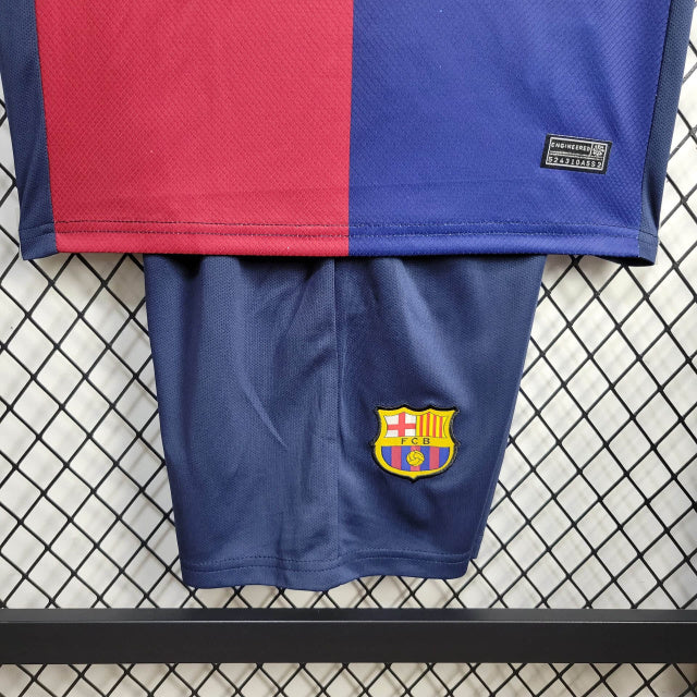 Kit Infantil Barcelona I 24/25 (Sob encomenda)