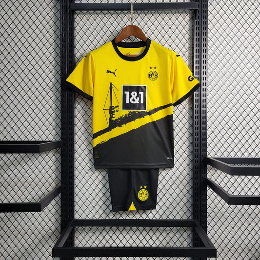 Kit Infantil Borussia Dortmund I 23/24 (Sob encomenda)