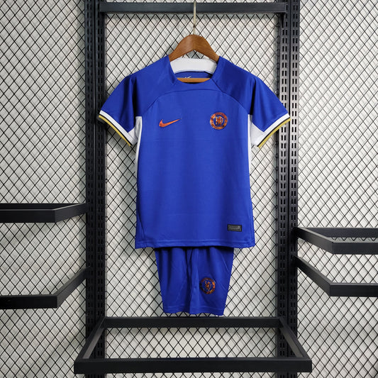 Kit Infantil Chelsea I 23/24 (Sob encomenda)