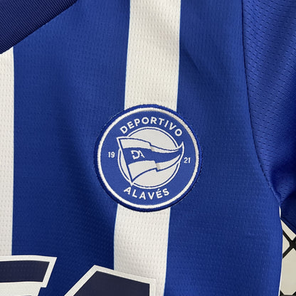 Kit Infantil Deportivo Alavés I 23/24 (Sob encomenda)