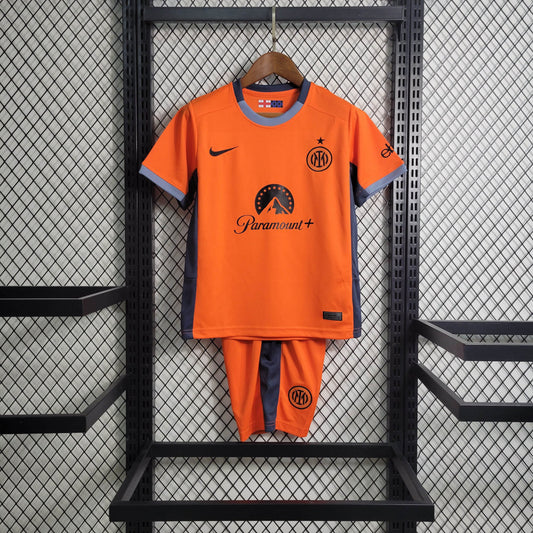 Kit Infantil Inter de Milão III 23/24 (Sob encomenda)