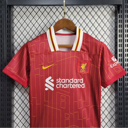 Kit Infantil Liverpool I 24/25 (Sob encomenda)