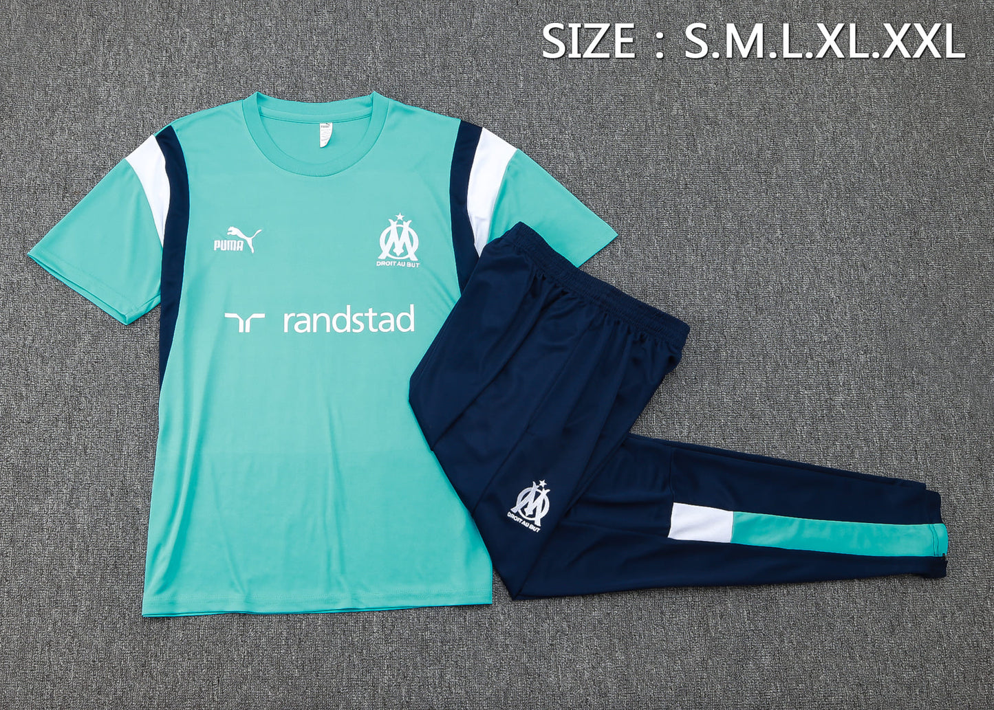 Conjunto de Treino Olympique de Marseille 23/24 (Sob encomenda)