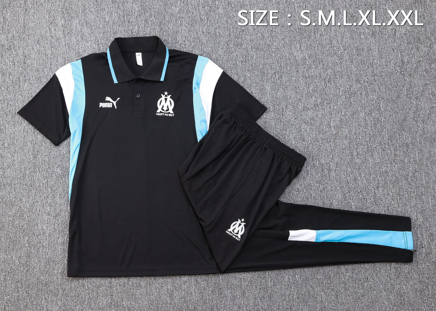 Conjunto de Treino Olympique de Marseille 23/24 (Sob encomenda)