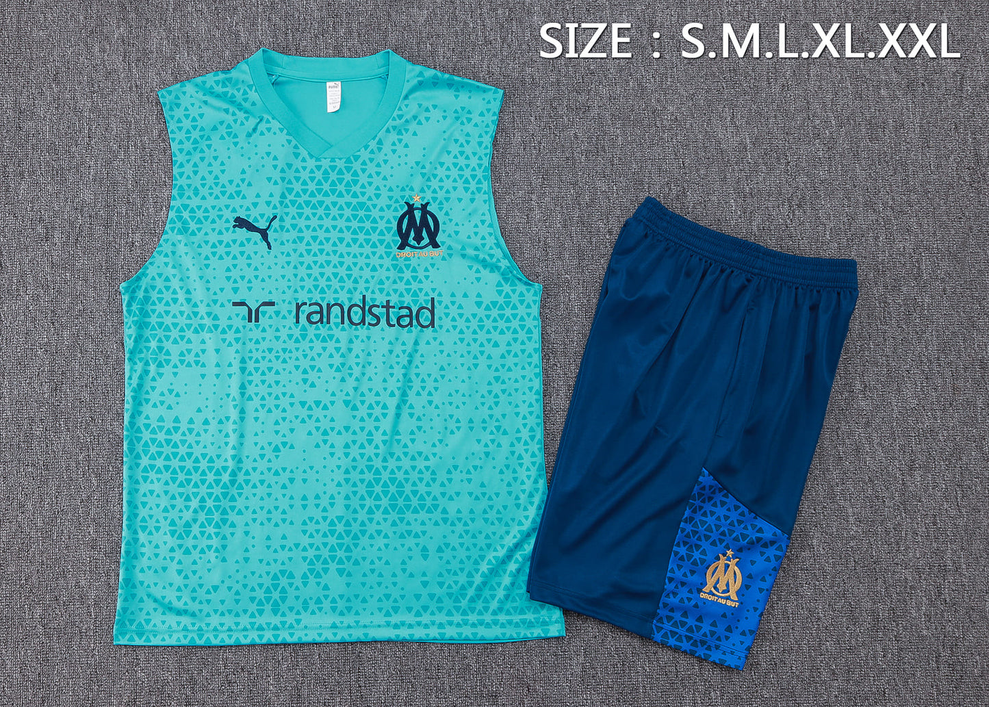 Conjunto de Treino Olympique de Marseille 23/24 (Sob encomenda)