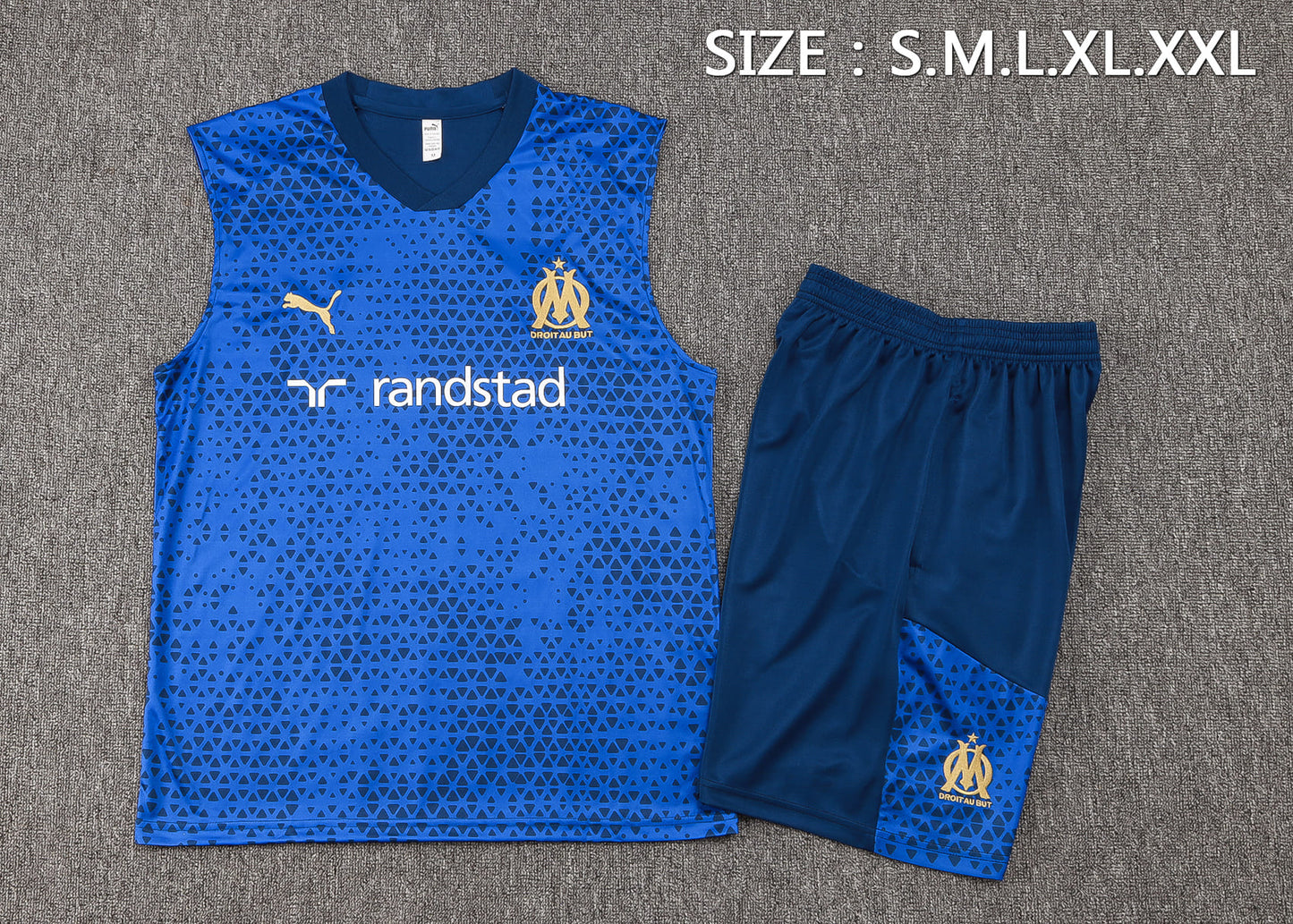 Conjunto de Treino Olympique de Marseille 23/24 (Sob encomenda)