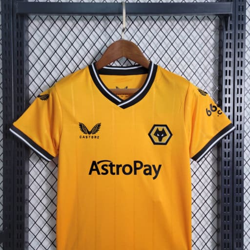 Kit Infantil Wolverhampton I 23/24 (Sob encomenda)