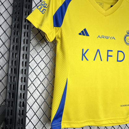 Kit Infantil Al-Nassr I 24/25 (Sob encomenda)