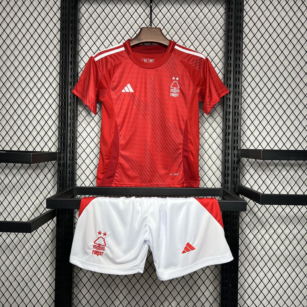 Kit Infantil Nottingham Forest I 24/25 (Sob encomenda)