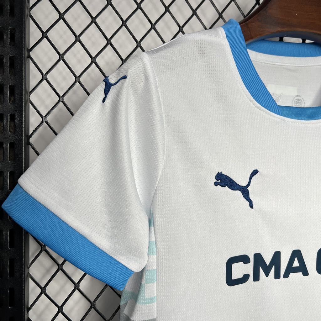 Kit Infantil Olympique de Marseille I 24/25 (Sob encomenda)