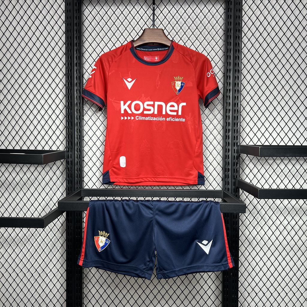 Kit Infantil Osasuna I 24/25 (Sob encomenda)