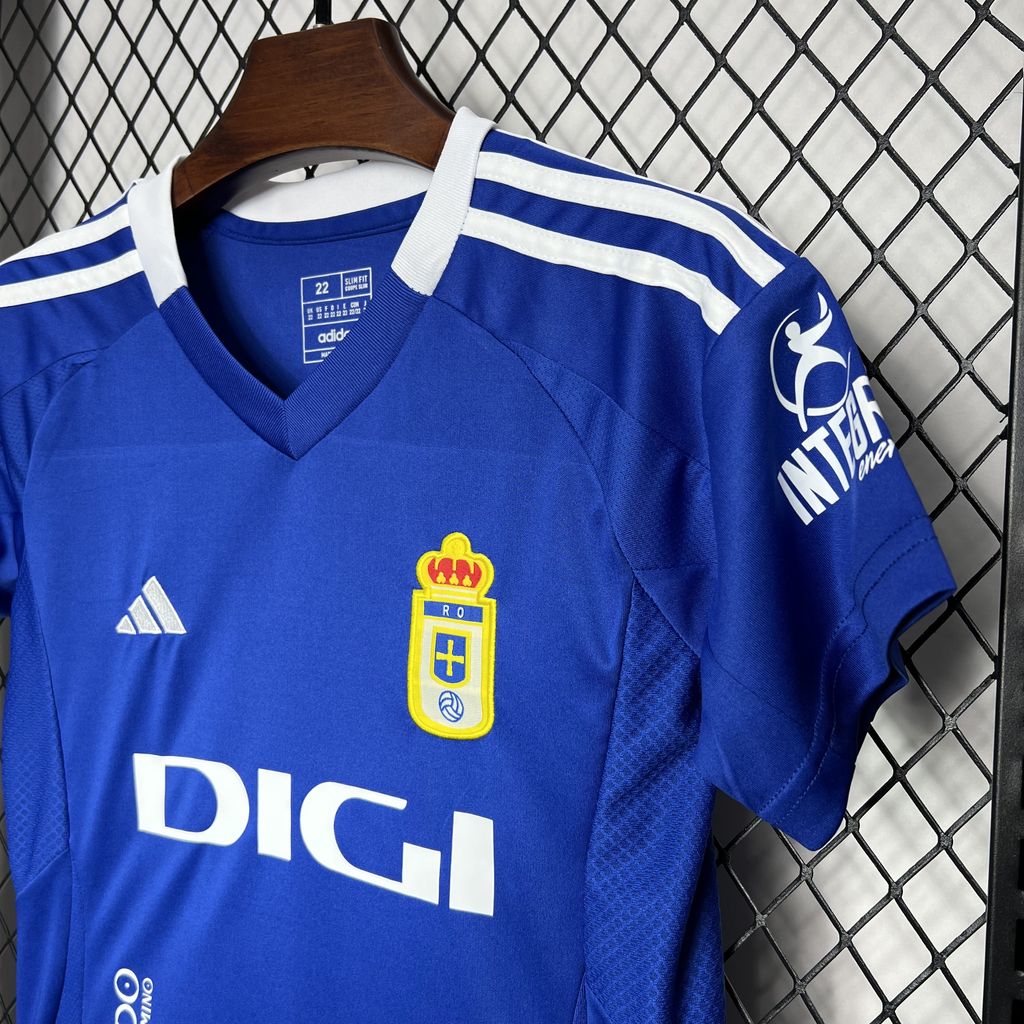 Kit Infantil Real Oviedo I 24/25 (Sob encomenda)