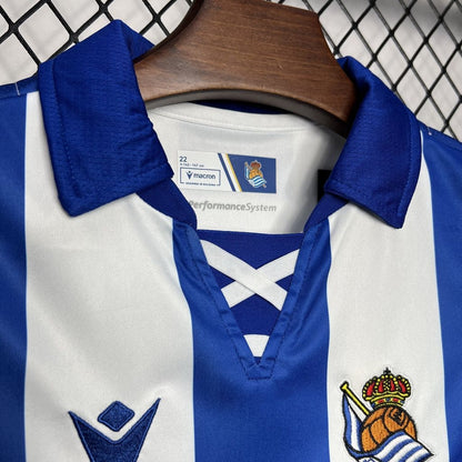 Kit Infantil Real Sociedad I 24/25 (Sob encomenda)