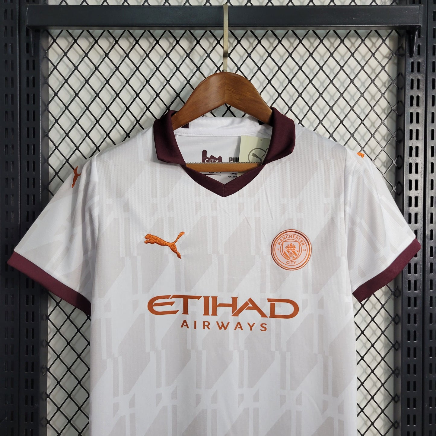 Kit Infantil Manchester City II 23/24 (Sob encomenda)