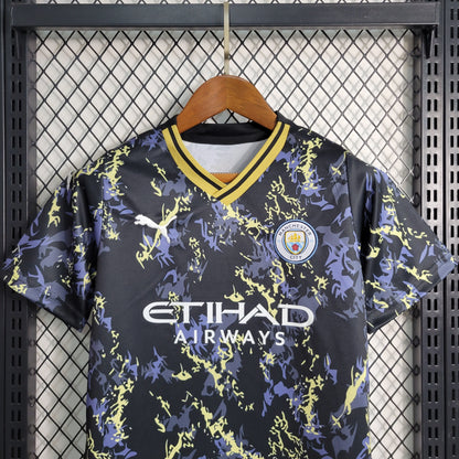 Kit Infantil Manchester City Edição Especial 23/24 (Sob encomenda)